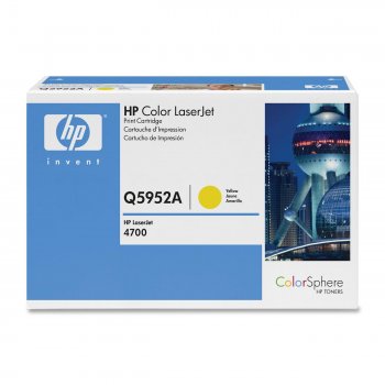 Заправка картриджа HP Q5952A желтый